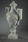 19th Century White Marble Vases With Ivy Decoration, Set of 2, Image 10