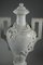 19th Century White Marble Vases With Ivy Decoration, Set of 2, Image 16