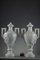 19th Century White Marble Vases With Ivy Decoration, Set of 2, Image 4