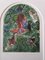 Marc Chagall, Gad Tribe, Stained Glass in Jerusalem, 1962, Lithograph 5