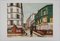 After Maurice Utrillo, Rue Seveste in Montmartre, Lithograph, Image 1