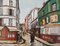 D'après Maurice Utrillo, Rue Seveste à Montmartre, Lithographie 3