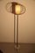 Lámpara de pie italiana de latón y mármol, años 50, Imagen 9