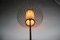 Lámpara de pie italiana de latón y mármol, años 50, Imagen 8