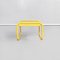 Repose-Pieds Locus Solus Mid-Century Jaune par Gae Aulenti pour Poltronova, Italie, 1960s 2