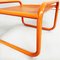 Mid-Century Italian Orange Locus Footstools by Gae Aulenti for Poltronova, 1960s, Set of 2 4