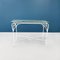 Mid-Century Italian Garden Table in White Wrought Iron & Glass, 1960s, Image 2