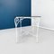 Mid-Century Italian Garden Table in White Wrought Iron & Glass, 1960s, Image 3