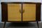 Mid-Century Corner Cabinet with Shutters 5
