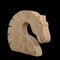 Italian Travertine Marble Horse Sculpture from Fratelli Mannelli, Italy, 1970s 18