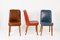 Colored Leather Chairs from Anonima Castelli, 1950s, Italy, Set of 4 15