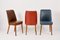 Chaises en Cuir Coloré de Anonima Castelli, 1950s, Italie, Set de 4 18