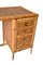 Mid-Century Italian Bamboo and Wicker Desk with Drawers, Italy, 1980s 3