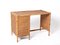 Mid-Century Italian Bamboo and Wicker Desk with Drawers, Italy, 1980s 5