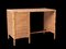 Mid-Century Italian Bamboo and Wicker Desk with Drawers, Italy, 1980s, Image 9