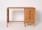 Mid-Century Italian Bamboo and Wicker Desk with Drawers, Italy, 1980s 6