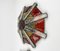 Italian Glass and Iron Ceiling Lamp or Sconces from Poliarte, 1970s, Image 6