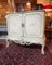 Chippendale Style Hand Painted Mahogany Side Cabinet 1