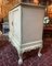 Chippendale Style Hand Painted Mahogany Side Cabinet 6