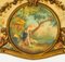 Antique French Painted & Parcel Gilt Trumeau Mirror, 19th Century, Image 6