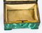 Antique 19th Century Malachite & Gilt Bronze Lidded Jewellery Box 13