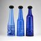 Glass Bottles Set by Salvador Dalí for Rosso Antico, Italy, 1970s, Set of 3 2