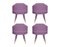 Plum Beelicious Chair by Royal Stranger, Set of 4, Image 1