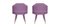 Plum Beelicious Chair by Royal Stranger, Set of 2 1