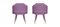 Plum Beelicious Chair by Royal Stranger, Set of 2, Image 1