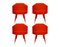 Roter Beelicious Stuhl von Royal Stranger, 4er Set 1