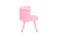 Silla Marshmallow en rosa de Royal Stranger. Juego de 2, Imagen 5