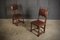Oak & Leather Dining Chairs, Set of 8 19