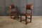 Oak & Leather Dining Chairs, Set of 8 13