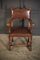Oak & Leather Dining Chairs, Set of 8 7