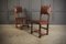 Oak & Leather Dining Chairs, Set of 8 23