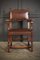 Oak & Leather Dining Chairs, Set of 8 10