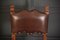 Oak & Leather Dining Chairs, Set of 8 12