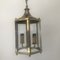 Brass Ceiling Lamp, 1980s, Image 1