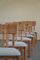 Danish Mid-Century Set of 6 Sculptural Dining Chairs in Douglas Pine, 1970s 20