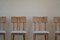 Danish Mid-Century Set of 6 Sculptural Dining Chairs in Douglas Pine, 1970s 5