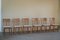 Set de 6 Chaises de Salle à Manger Sculpturales Mid-Century en Pin Douglas, Danemark, 1970s 1