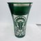 Italienische Jugendstil Vase aus grünem Glas & Silber, 1900 7