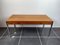 Vintage Scandinavian Teak Coffee Table with Chrome Feet, 1960s, Image 1