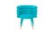 Cyan Marshmallow Chair by Royal Stranger, Image 1