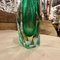 Mid-Century Modern Green Murano Glass Vase by Seguso, 1970s 8