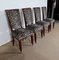 Chairs in Solid Beech, 1960s, Set of 4, Image 3