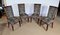 Chairs in Solid Beech, 1960s, Set of 4 2