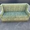 Chiseled Velvet Bench Sofa, 1940s 7