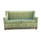 Chiseled Velvet Bench Sofa, 1940s 1