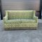 Chiseled Velvet Bench Sofa, 1940s 3